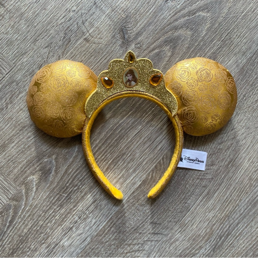 Disney Gold Glitter Tiara Ears